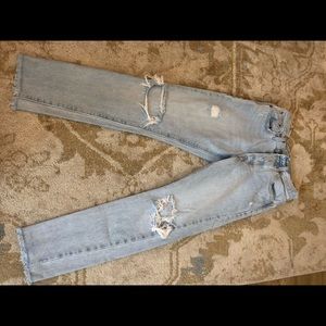 Levi’s 501 skinny crop. Size 24.